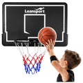 Krepšinio stovas sieninis Leansport, 92 × 62 cm, su lanku ir tinkleliu