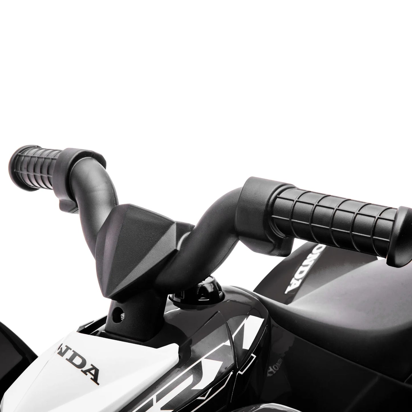 Elektrinis keturratis vaikams, 2,8 km/h, LED žibintai, nuo 1,5-3 metų, juodas, 65,5 x 38,5 x 43,5cm