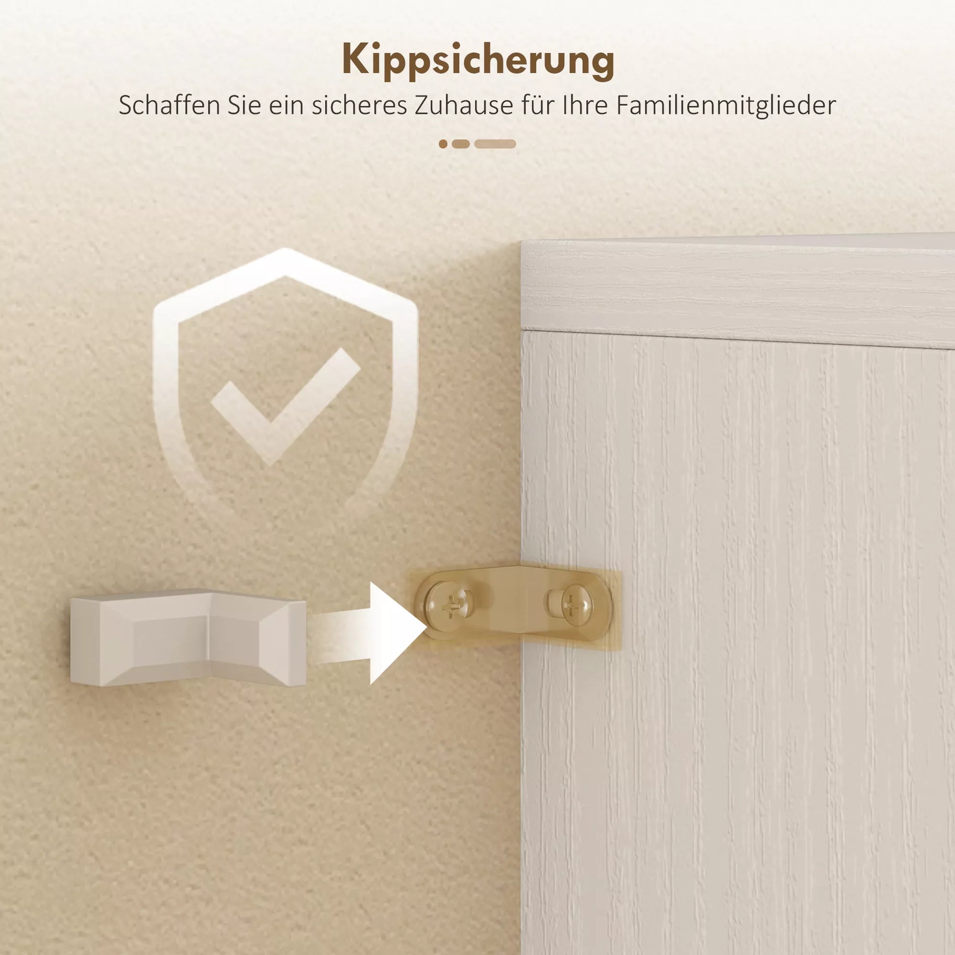 Virtuvės spinta Bufetas su reguliuojama lentyna, stalčiumi, 2 spintelėmis, aukšta spinta su stiklinėmis durimis, 60 x 35 x 180 cm, balta