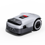 Anthbot Genie 3000 vejų pjovimo robotas pilkas, vaizdas iš priekio baltame fone