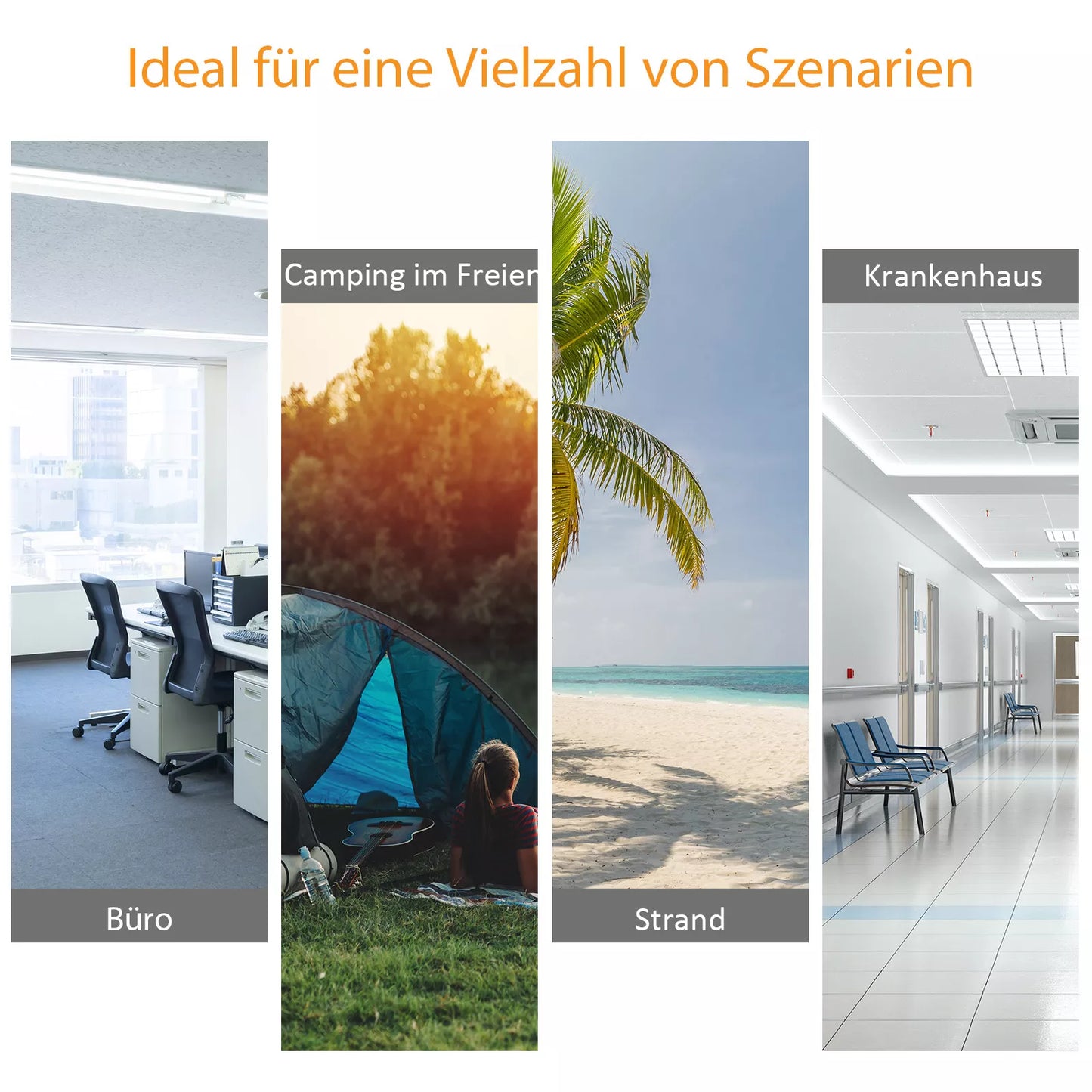 Lauko lova, stovyklos lova, sulankstoma, atspari oro sąlygoms, su nešiojimo krepšiu, 190 x 68 x 52 cm, juoda