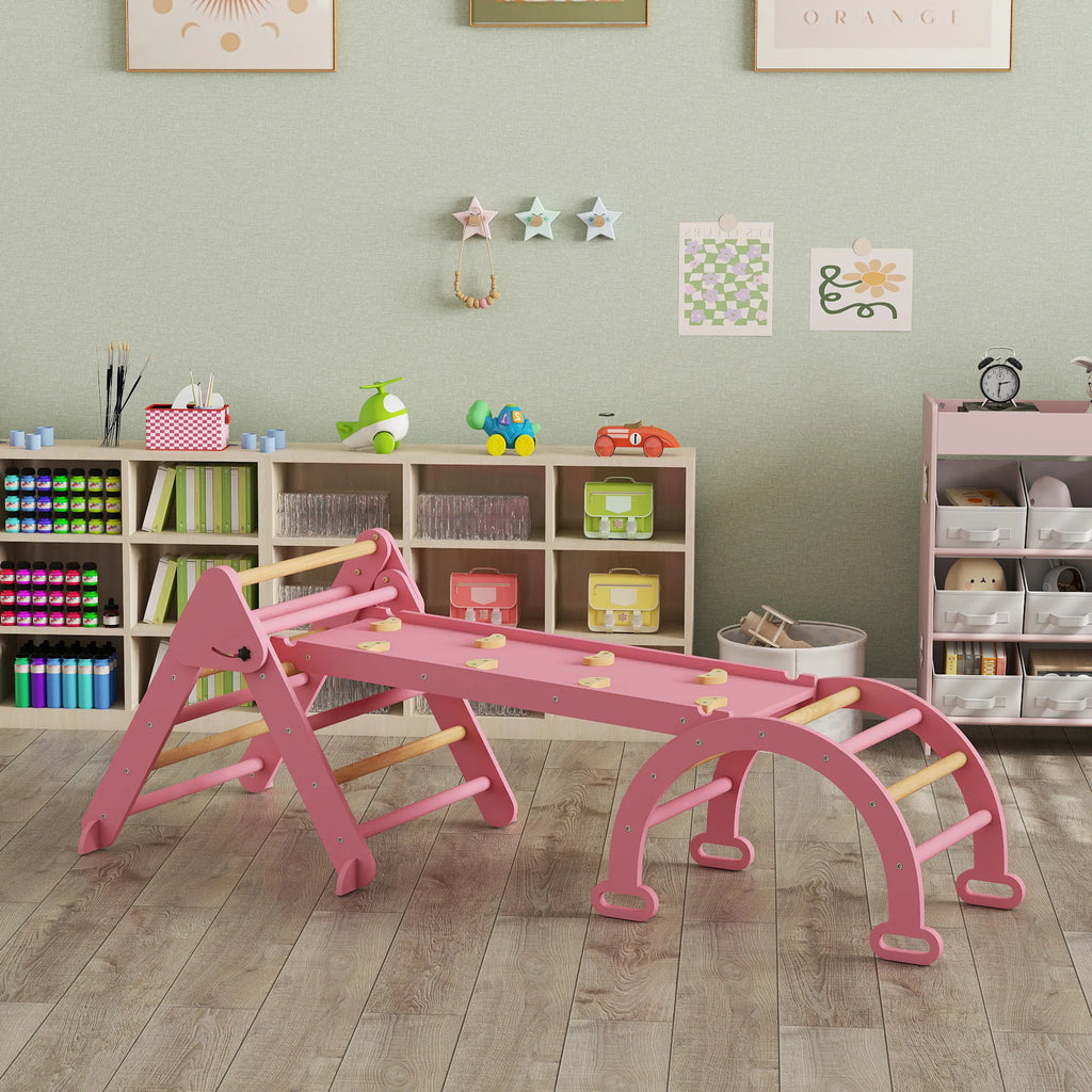Laipiojimo rinkinys vaikams 7-in-1, sulankstomas, 18-48 mėn., rožinis