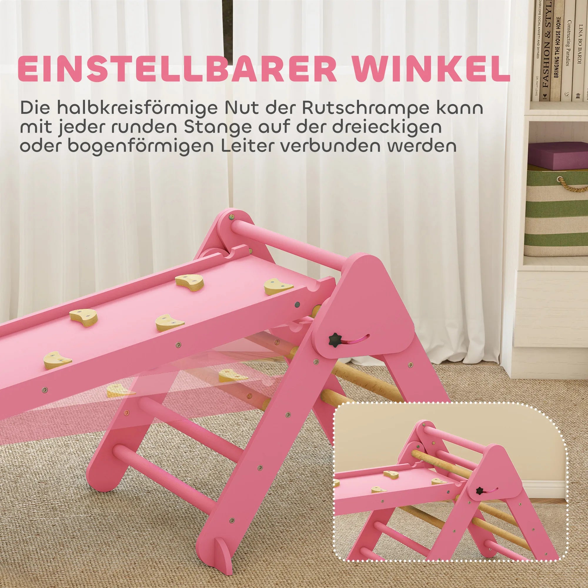 Laipiojimo rinkinys vaikams 7-in-1, sulankstomas, 18-48 mėn., rožinis