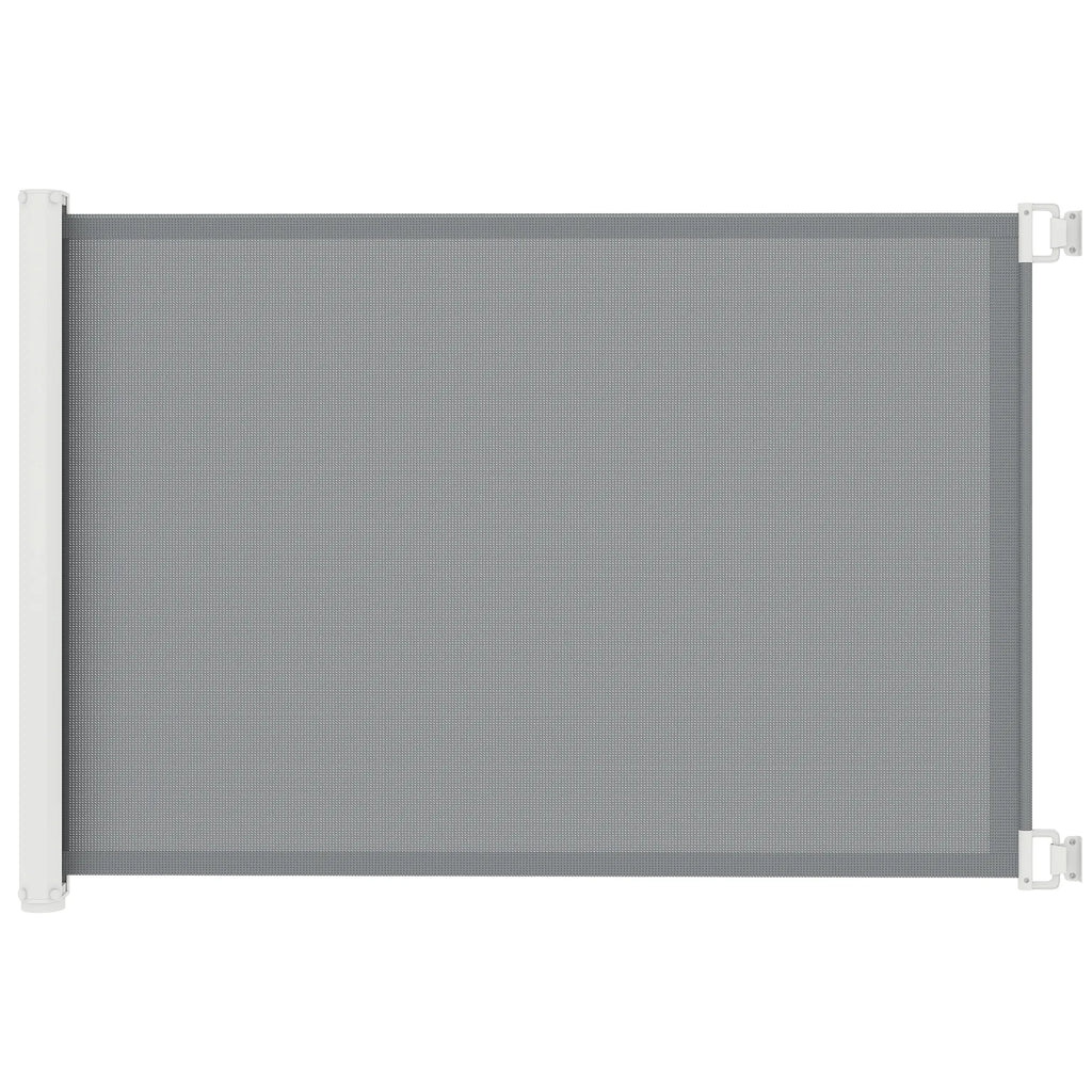 Laiptų apsauginė grotelė, metalas, plastikas, pilka