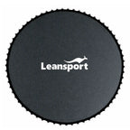 Lauko batutas Leansport, 427–435 cm, su apsauginiu tinklu, juodas