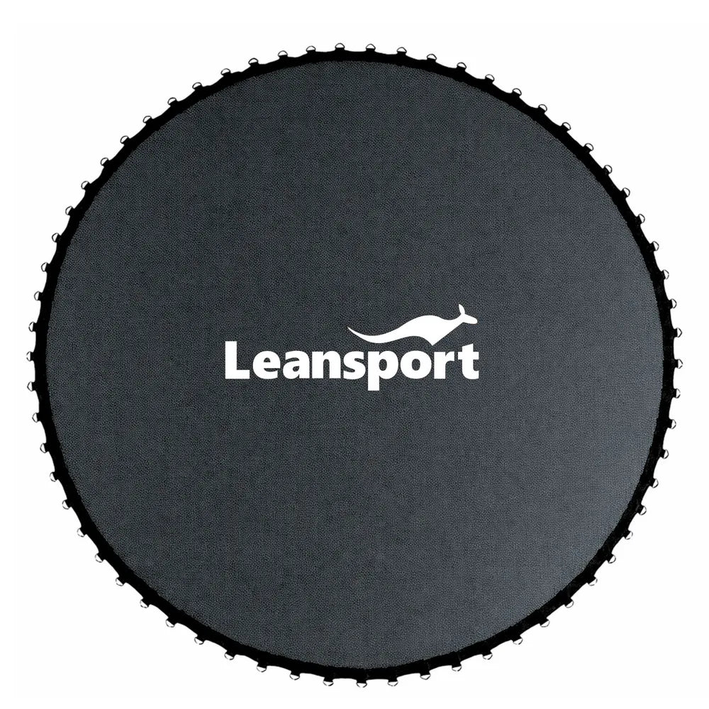 Lauko batutas Leansport, 427–435 cm, su apsauginiu tinklu, juodas