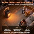 Lauko dujinis šildytuvas, 1,5–4,2 kW, su ratukais, 3 galios lygiai