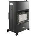 Lauko dujinis šildytuvas, 1,5–4,2 kW, sulankstomas, su ratukais