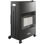 Lauko dujinis šildytuvas, 1,5–4,2 kW, sulankstomas, su ratukais