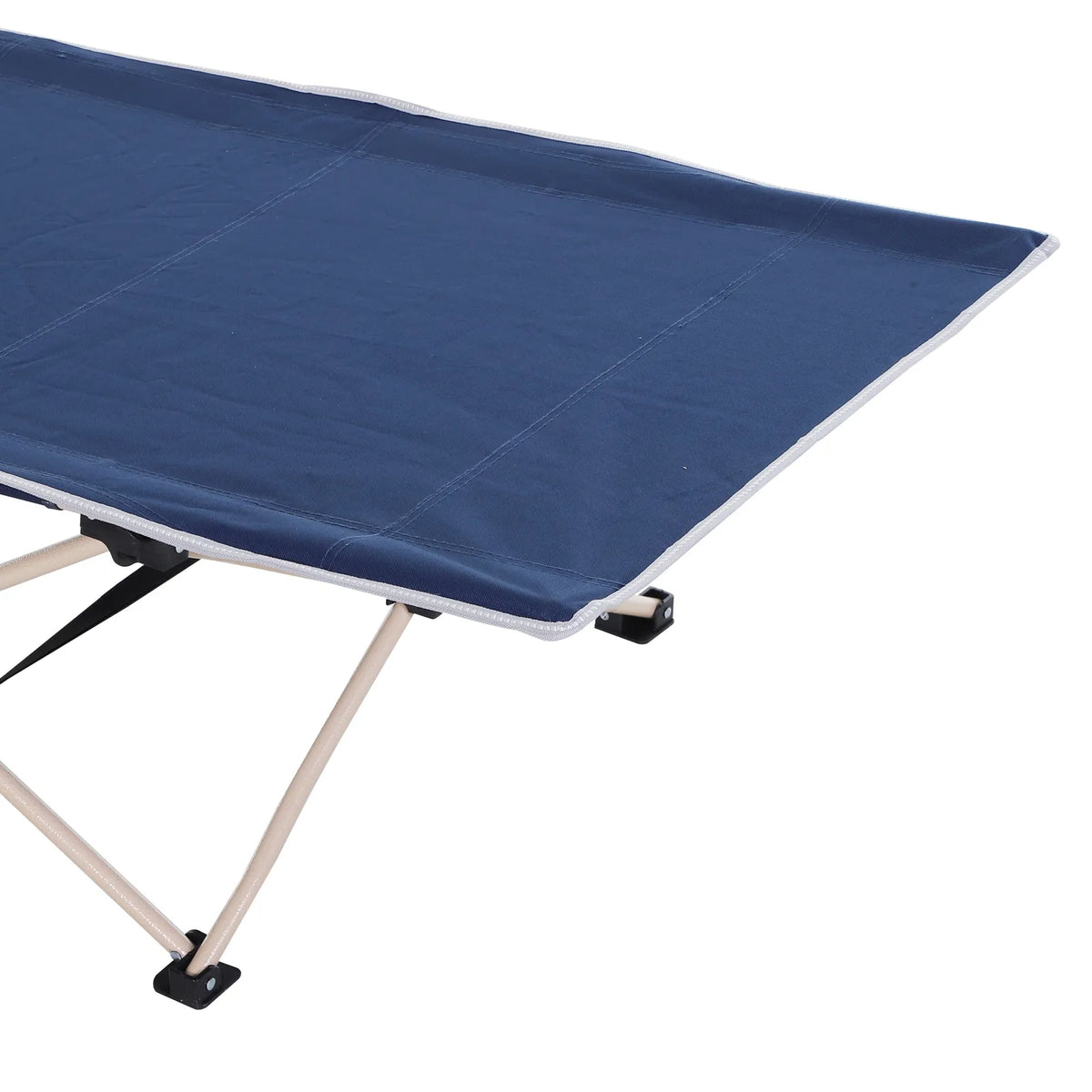 Lauko lova sulankstoma, iki 150 kg, mėlyna