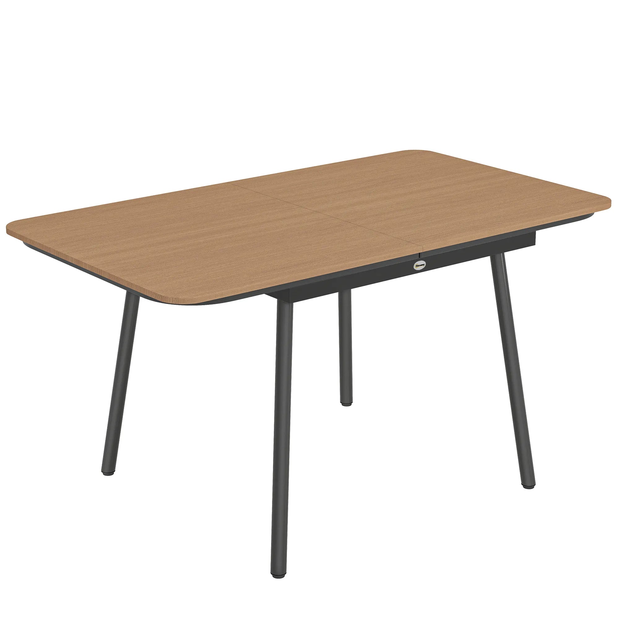 Lauko stalas 140x80 cm WPC stalviršis metalinis karkasas