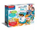 Lavomasis robotas „Coding Lab Doc“, 4–6 metų vaikams, baltas-šviesiai mėlynas