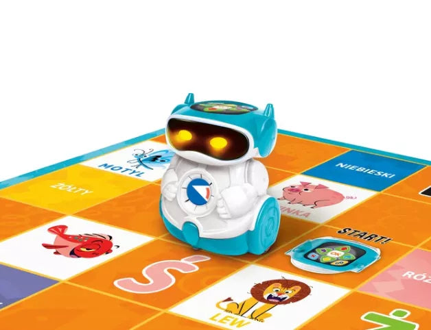 Lavomasis robotas „Coding Lab Doc“, 4–6 metų vaikams, baltas-šviesiai mėlynas