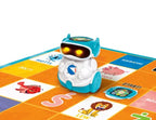 Lavomasis robotas „Coding Lab Doc“, 4–6 metų vaikams, baltas-šviesiai mėlynas