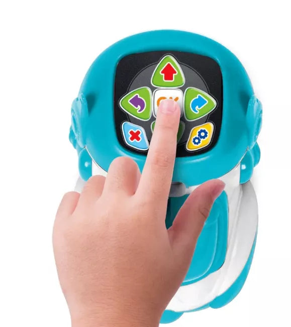 Lavomasis robotas „Coding Lab Doc“, 4–6 metų vaikams, baltas-šviesiai mėlynas