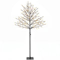 LED vyšnių žiedų medis, 150 cm, 160 LED, 20 lanksčių šakelių, Kalėdų dekoracija