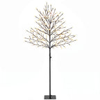 LED vyšnių žiedų medis, 150 cm, 160 LED, 20 lanksčių šakelių, Kalėdų dekoracija