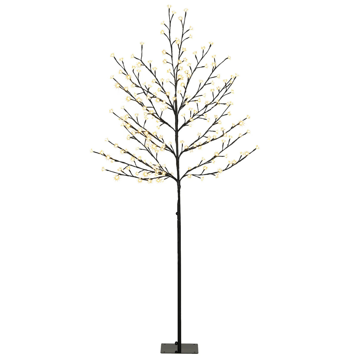 LED vyšnių žiedų medis, 180 cm, su 200 LED lempučių