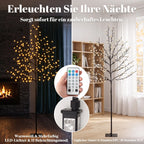LED vyšnių žiedų medis, 180 cm, su 200 LED lempučių