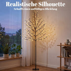 LED vyšnių žiedų medis, 180 cm, su 200 LED lempučių