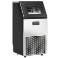 Ledo generatorius 45 kg/24h nerūdijančio plieno su LCD ekranu