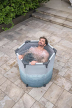 Ledo vonios kubilas Bestway Glacial Dip, 90 x 80 cm, pilkas