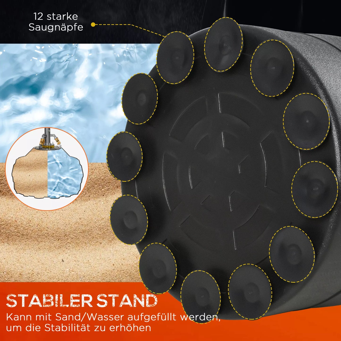 Laisvai pastatoma bokso kriaušė 170cm, stovimas bokso maišas su siurbtukų pagrindu, sunkus Kikbokso maišas, bokso treniruoklis suaugusiems ir paaugliams, bokso maišas jėgos treniruotėms, bokso ir MMA treniruotėms