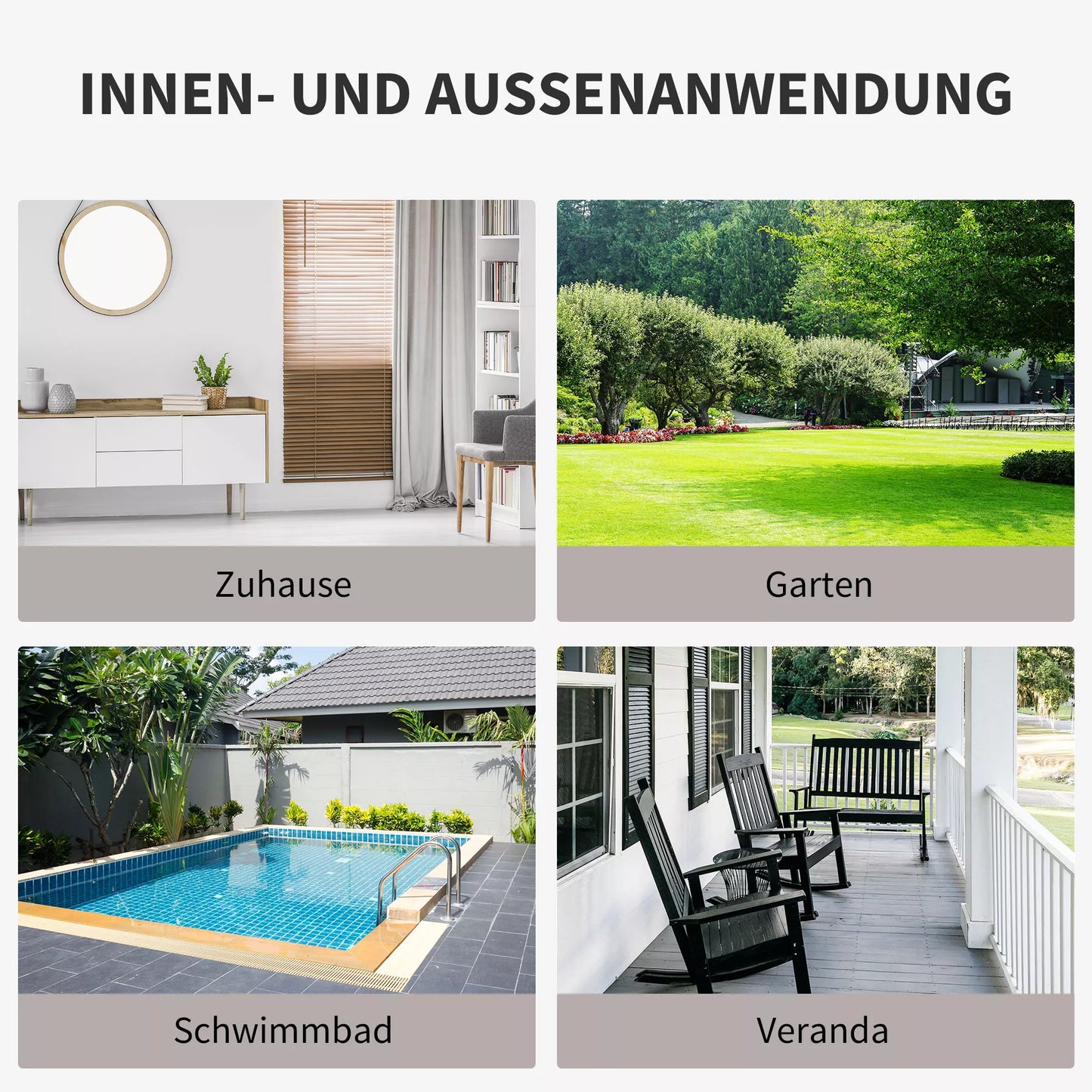 Poli-rotango sofa su pagalvėlėmis, 3 vietų, sodo poilsio sofa, metalas, poliesteris, pilka, 185 x 70 x 80 cm