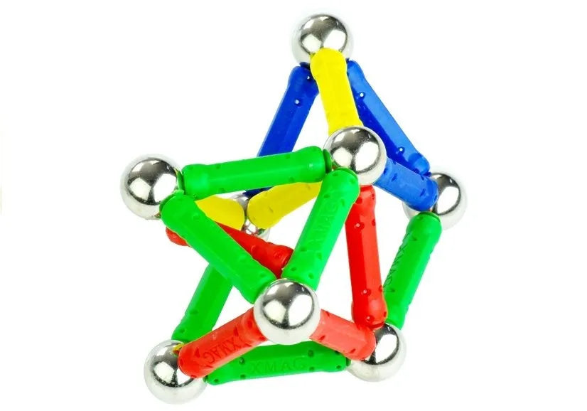 Magnetinis konstravimo rinkinys Magnet Plus, 560 dalių, lavinamasis, spalvotas