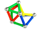 Magnetinis konstravimo rinkinys Magnet Plus, 560 dalių, lavinamasis, spalvotas
