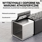 Malkų stovas, 106 × 25 × 113 cm, su 600D Oksfordo audinio uždangalu, juodas