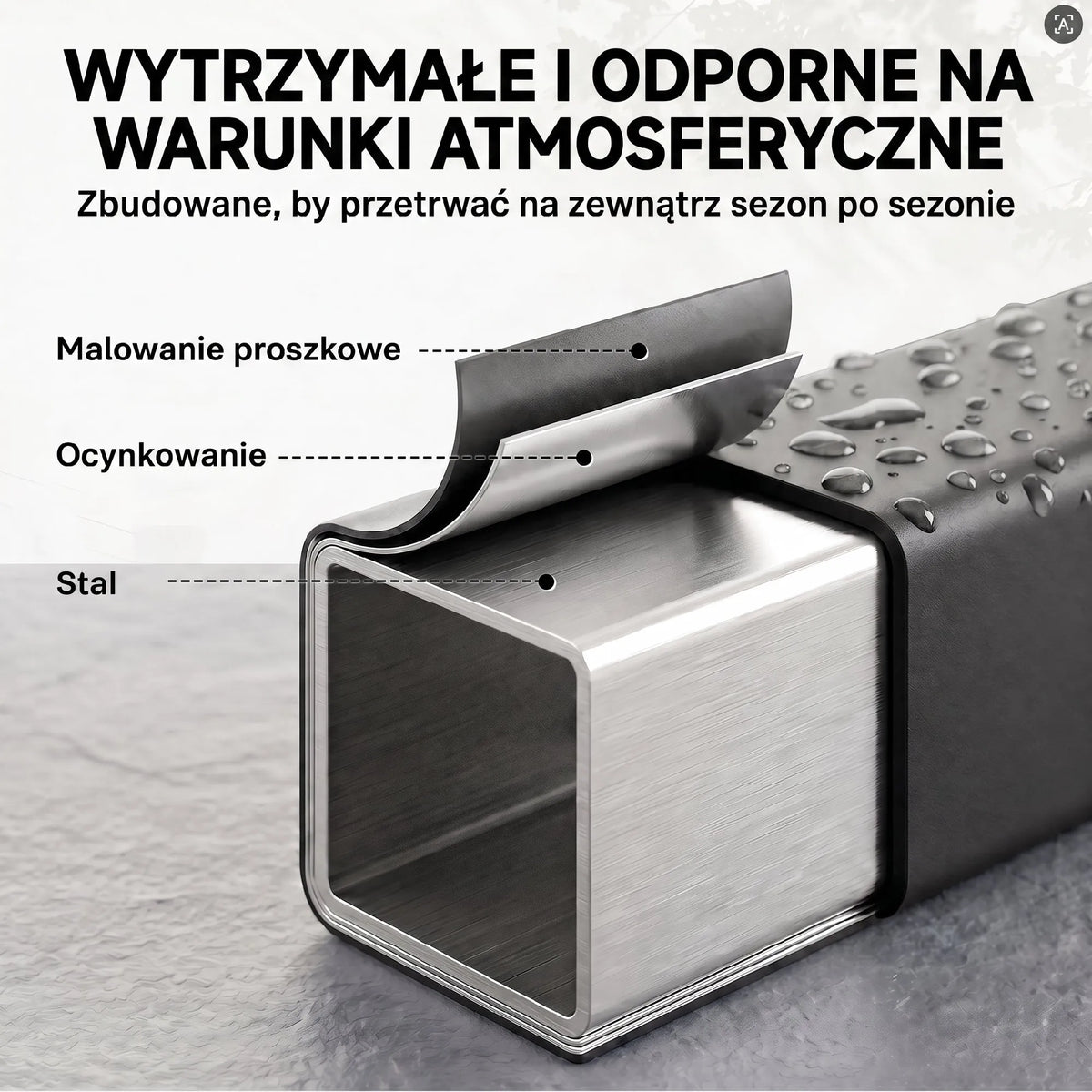 Malkų stovas, 106 × 25 × 113 cm, su 600D Oksfordo audinio uždangalu, juodas