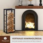 Malkų stovas su plieniniu rėmu, iki 100 kg, 40 × 25 × 100 cm, juodas