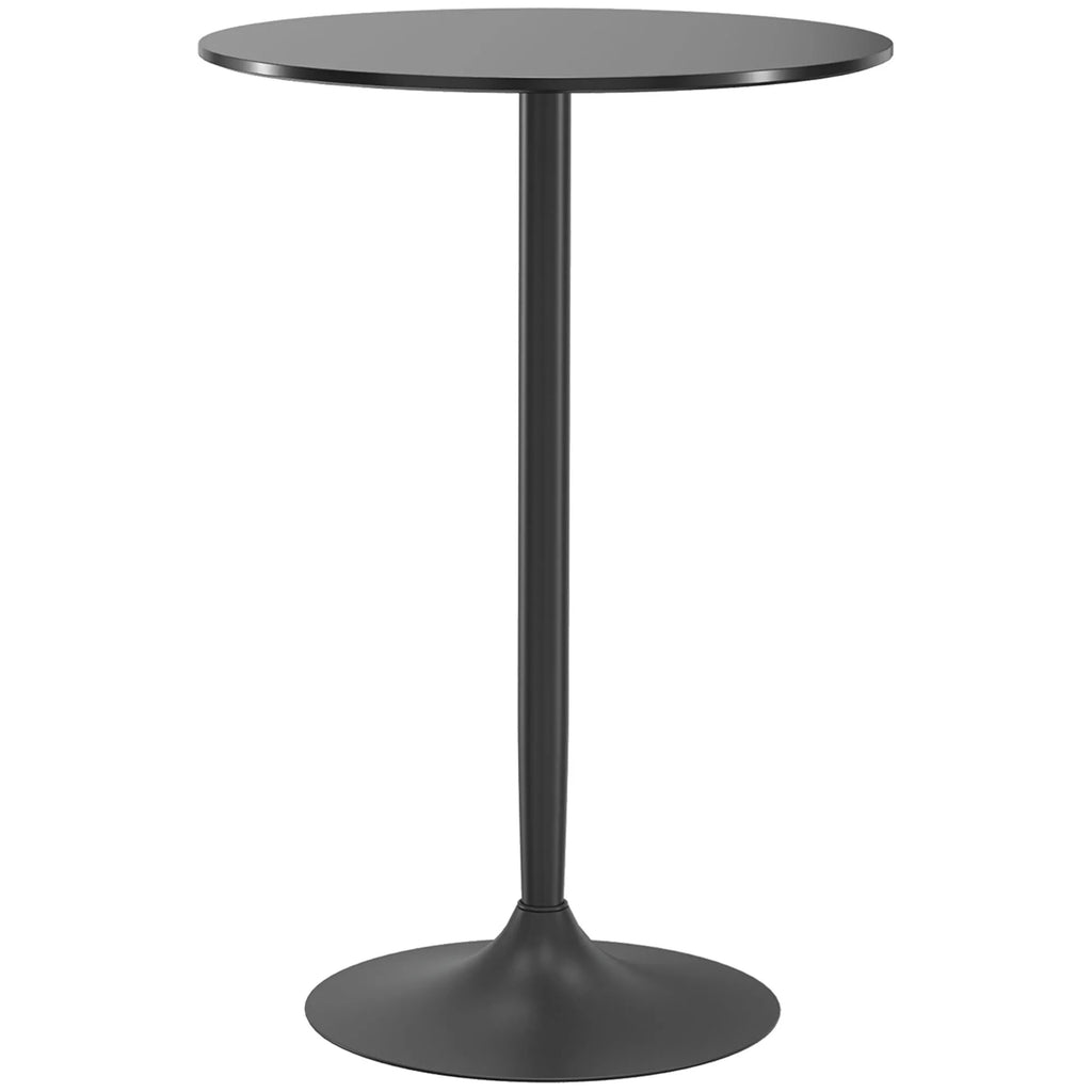 Baro stalas 70 cm MDF plienas virtuvei juodas