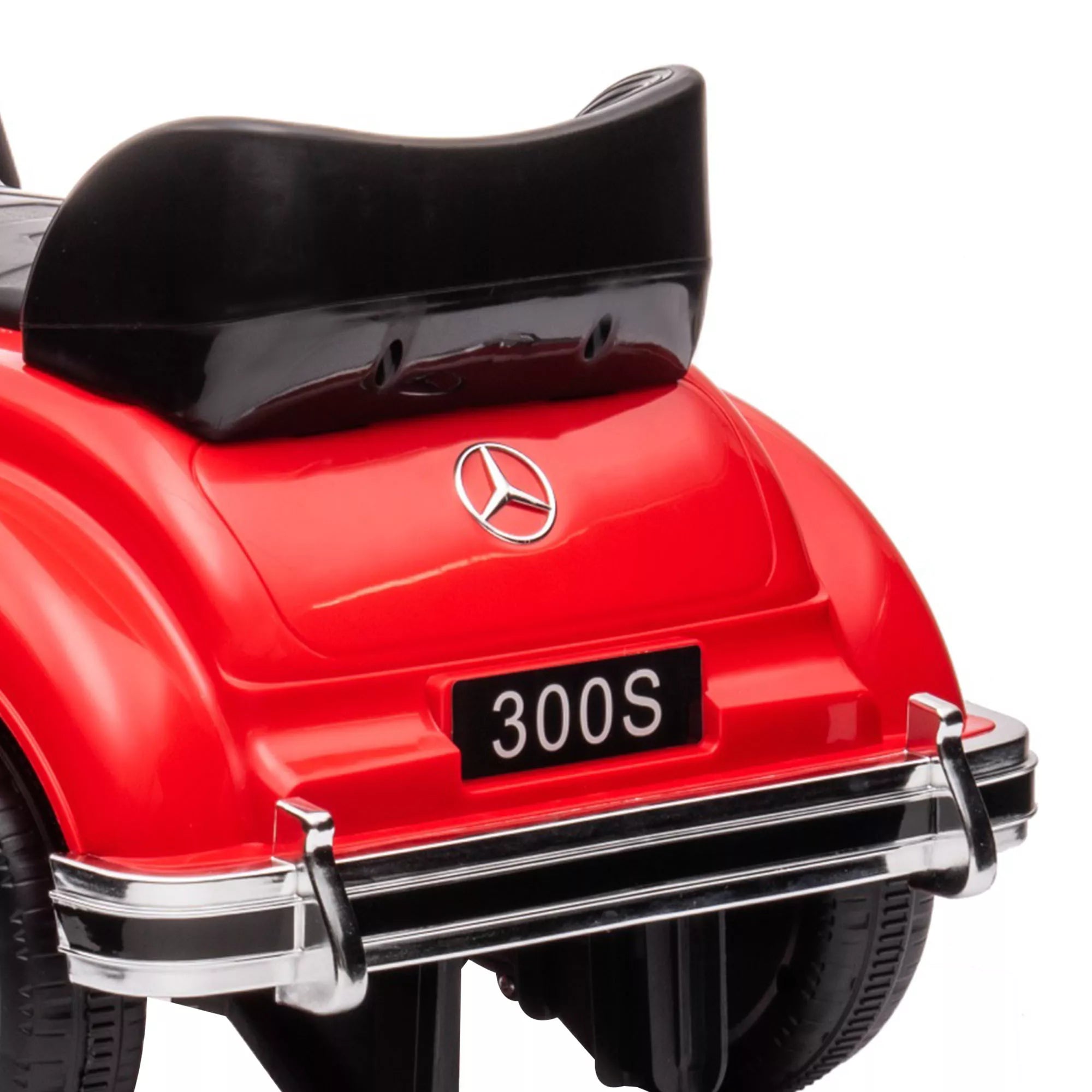 Vaikiškas automobilis „Mercedes Benz Design 300 S Design“, raudonas