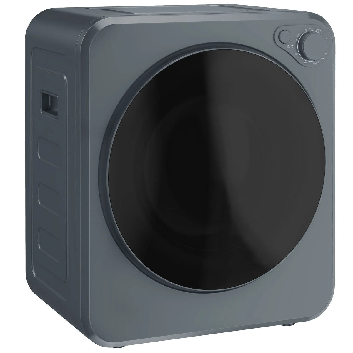 Mini drabužių džiovyklė, 4 kg, 5 programos, 800/400 W, pilka
