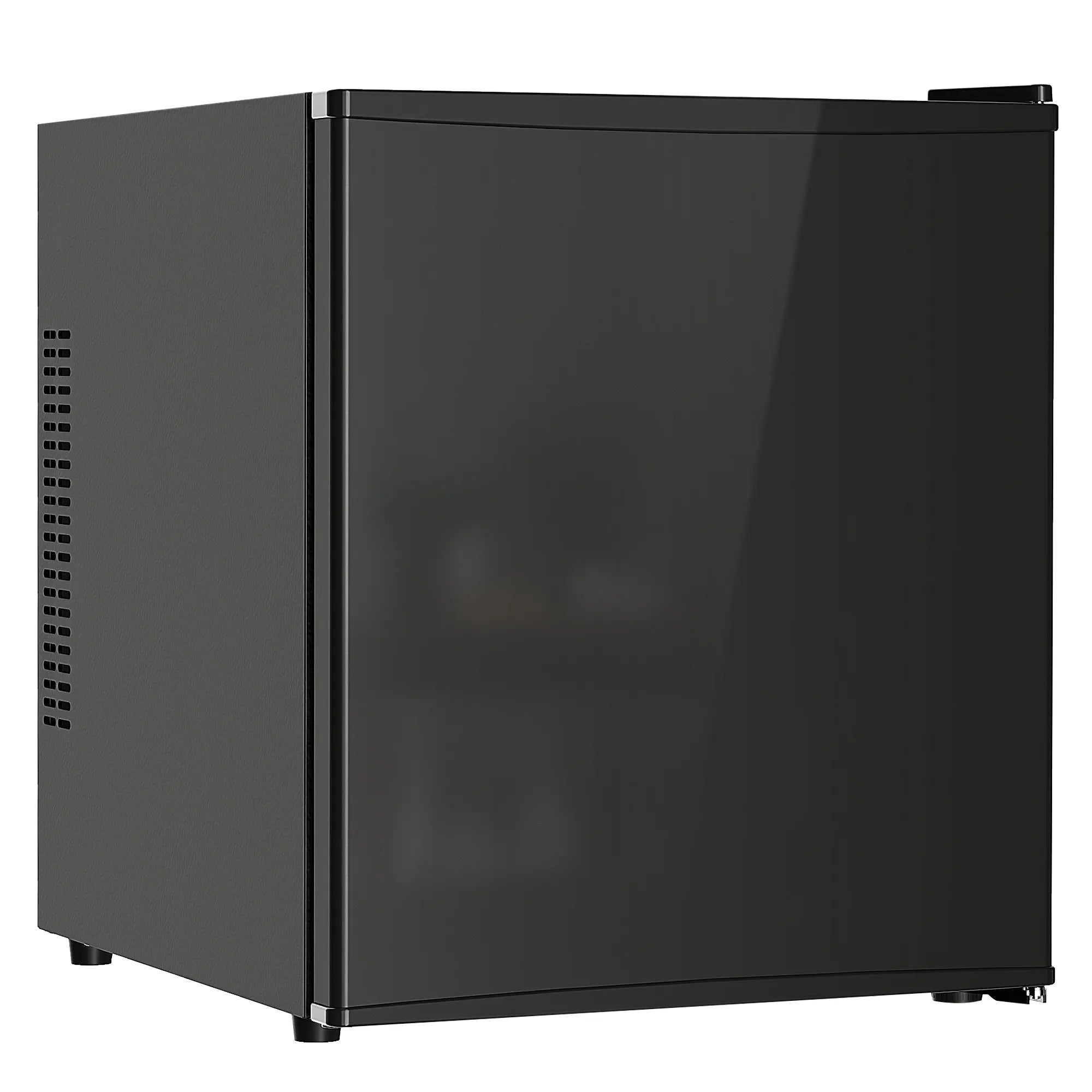 Mini šaldytuvas su reguliuojamu termostatu, 44 l, juodas