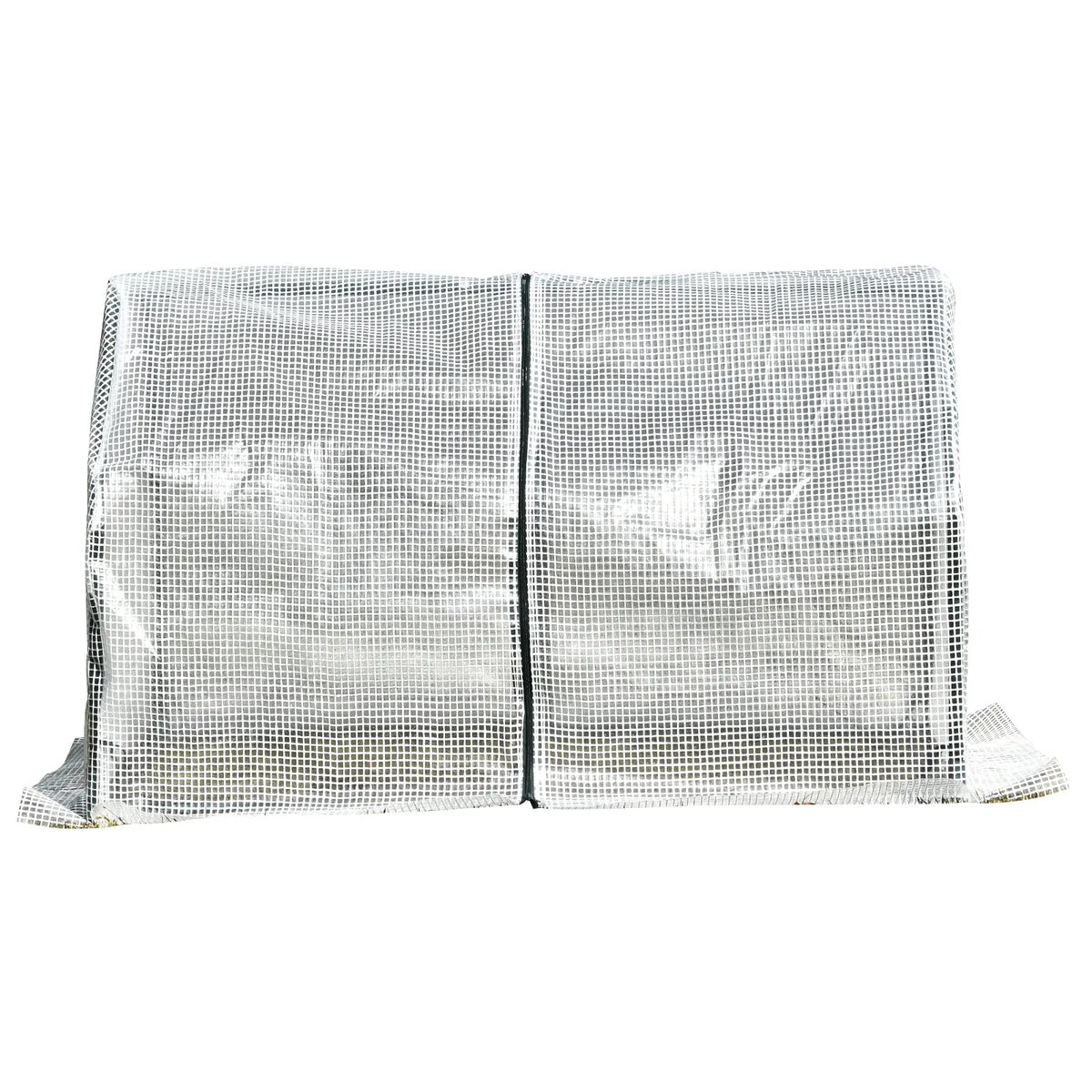 Mini šiltnamis, 99 cm x 71 cm x 60 cm, baltas