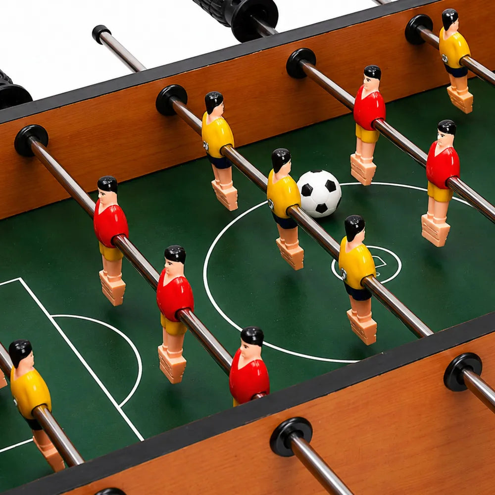 Mini stalo futbolo žaidimas, medienos imitacija, 50 cm