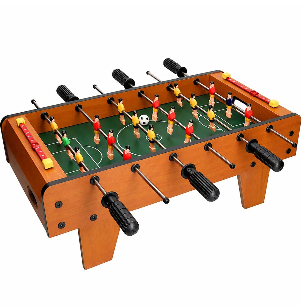 Mini stalo futbolo žaidimas, medienos imitacija, 50 cm