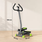 Mini steperis su LCD monitoriumi ir atrama, 100 kg