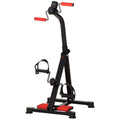 Mini treniruoklis kojoms ir rankoms su LCD ekranu, reguliuojamas, juodas, iki 120 kg
