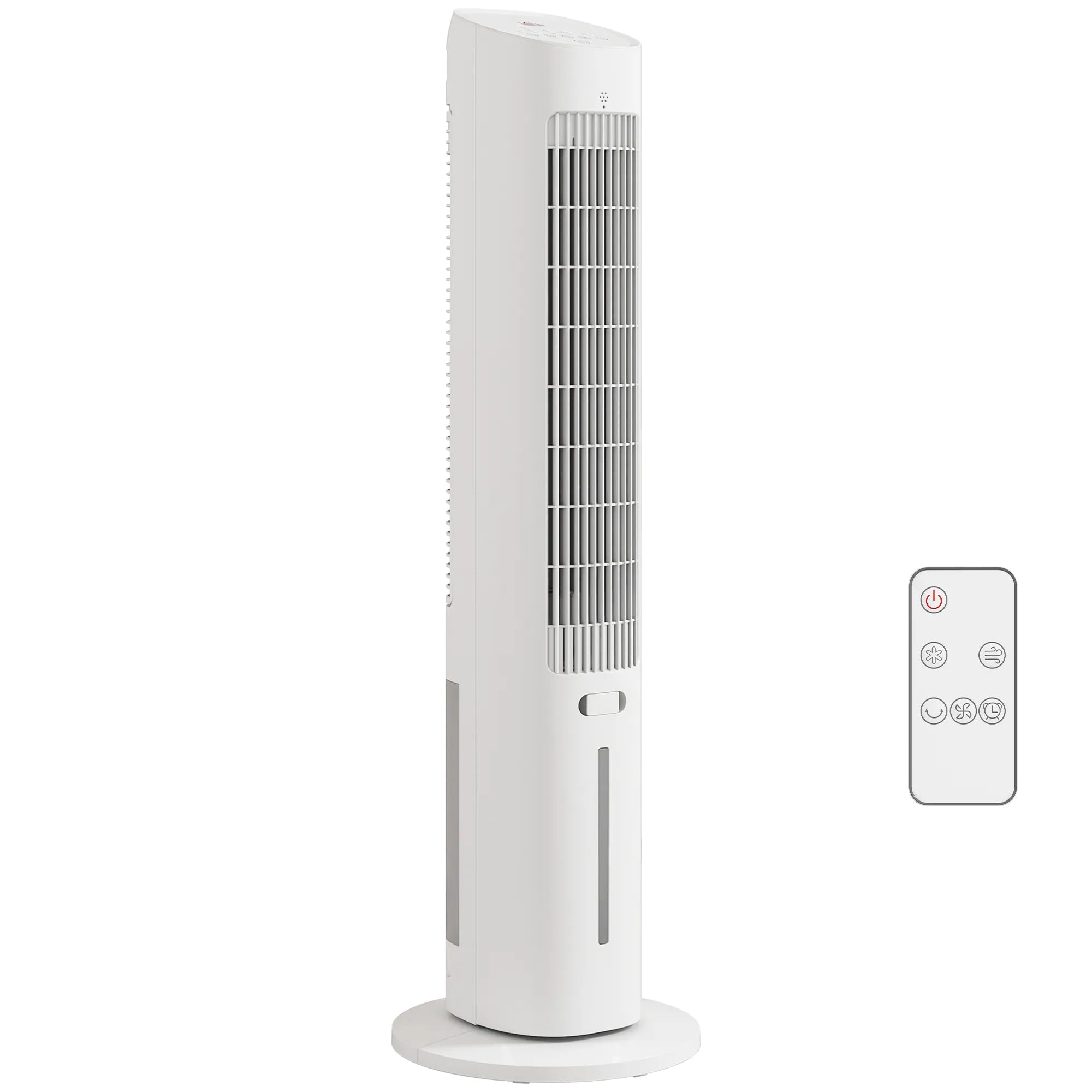 Mobilus 3-in-1 bokšto tipo oro vėsintuvas plastikinis iki 20 m² baltas