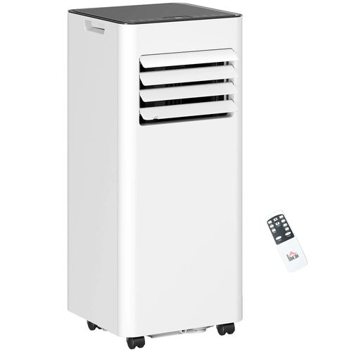 Mobilus oro kondicionierius 3-in-1 su ventiliatoriumi ir laikmačiu, baltas