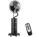Mobilus ventiliatorius 4-in-1, su drėkinimu, 2,3 l talpa, 100 W, juodas su ratukais