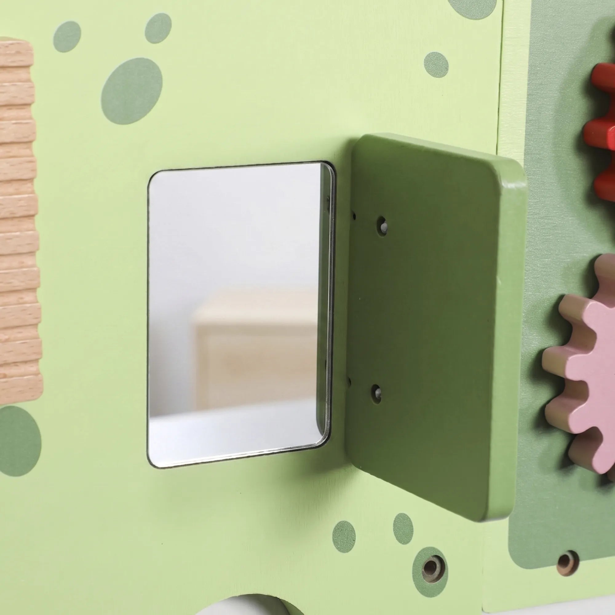 Montessori veiklos lenta vaikams nuo 2 metų, sieninė, dinozaurų tema, žalia