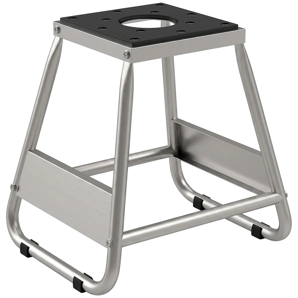 Motociklo stovas, universalus, iki 500 kg apkrova, pilkas