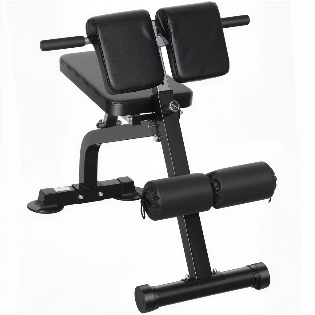 Multifunkcinis treniruočių suolelis, reguliuojamas, iki 150 kg, juodas