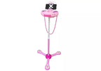 Muzikinis žaislas mikrofonas su stovu Happy Girls Music Box, 3+