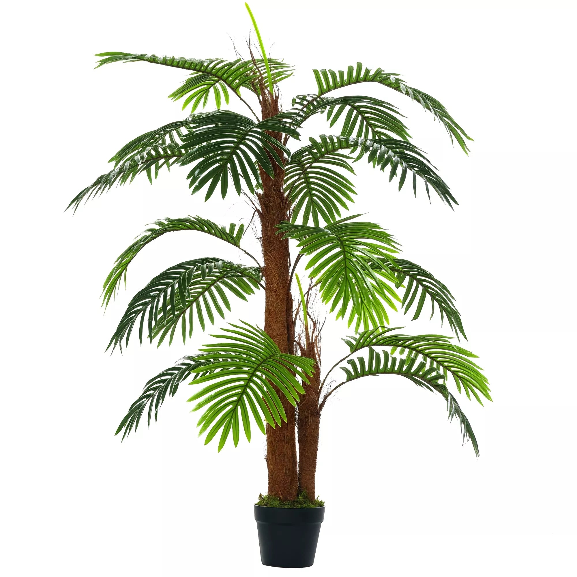 dirbtiniai augalai 120 cm dirbtinė palmių palmių dirbtinis augalas dirbtinis medis dirbtiniai augalai vazonuose kambariniai augalai dekoratyviniai augalai biuro augalai plastikiniai vazonai vidaus ir lauko naudojimui